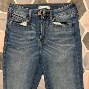So high rise skinny size 7/28 w